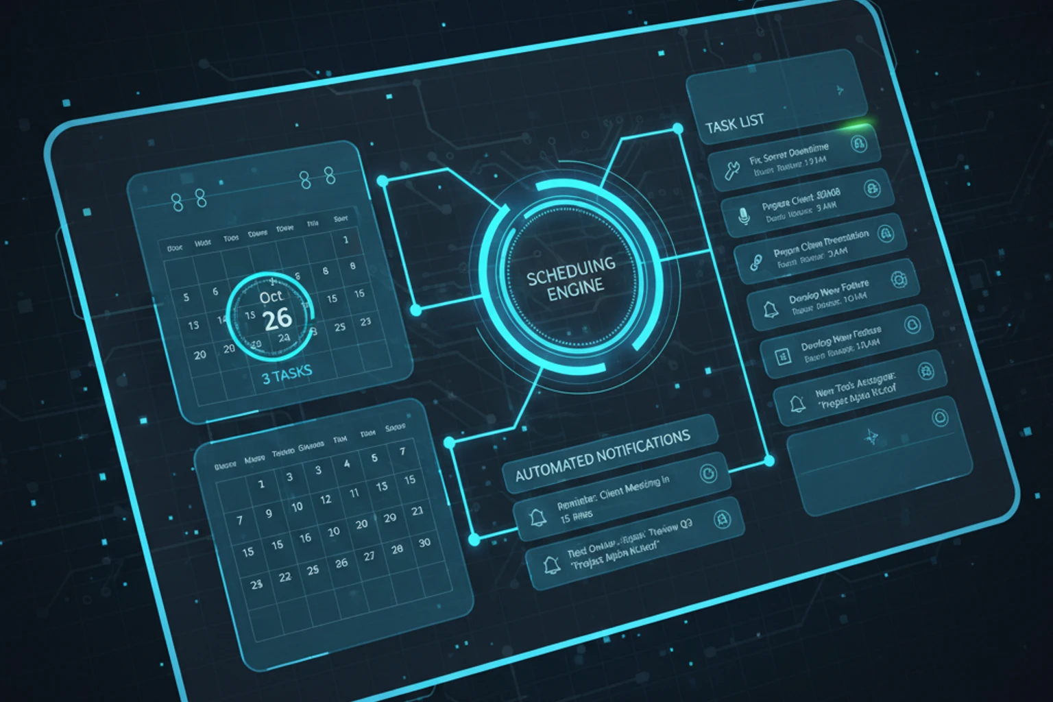 Tasks Module - CRUD & Task Scheduling