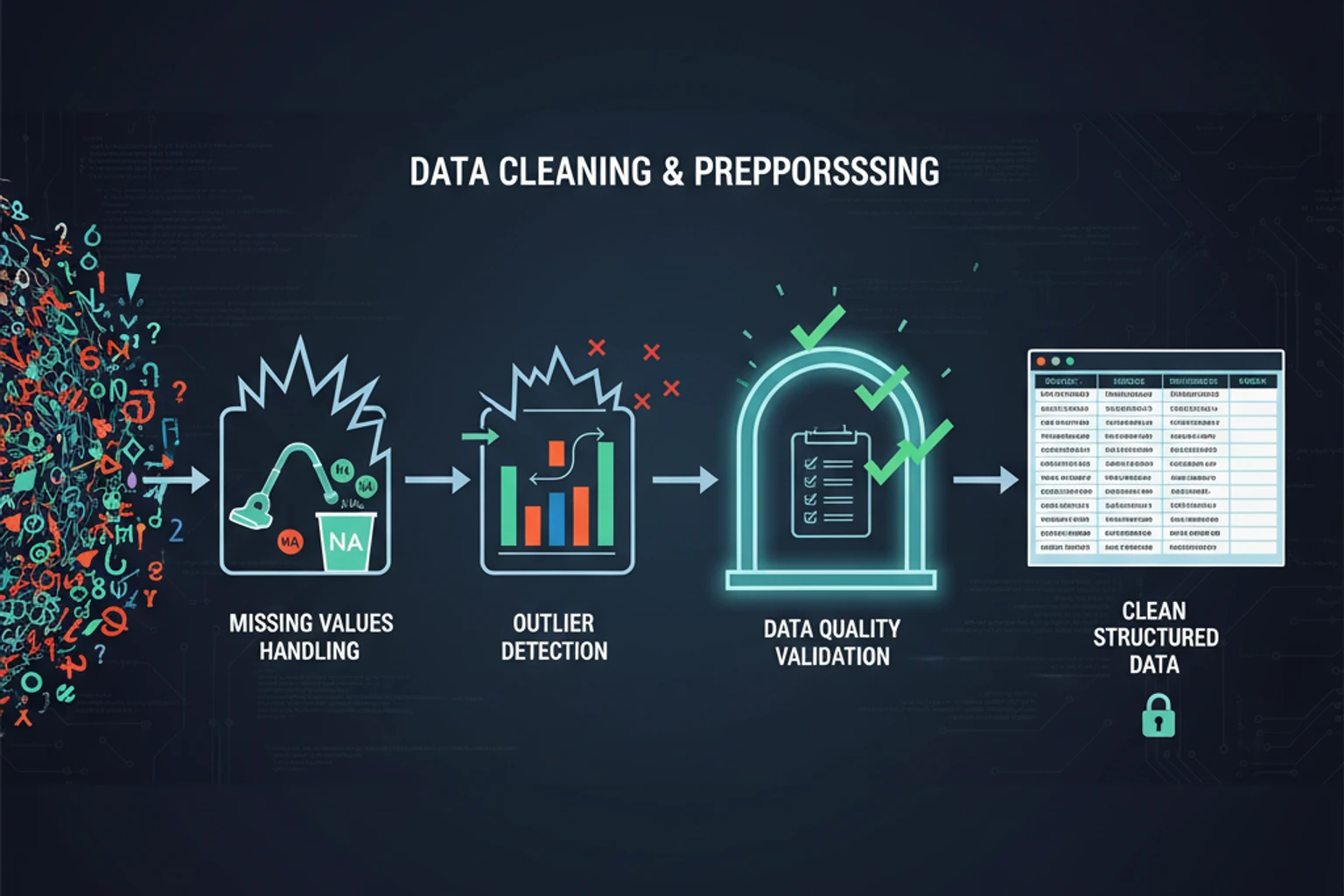 Data Cleaning and Preprocessing in PHP